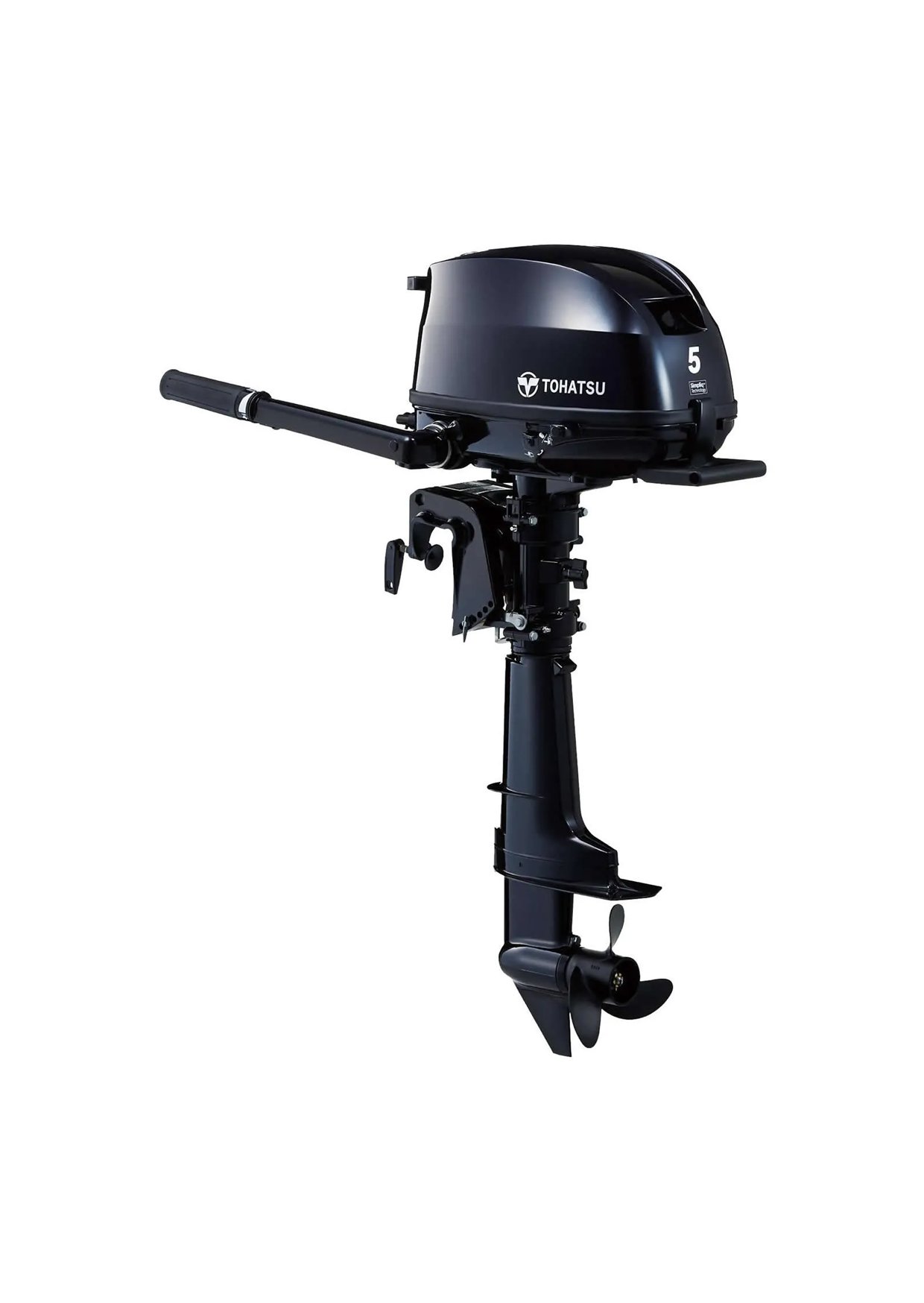 Outboard-Tohatsu-20.jpg 2023 Tohatsu 5 HP MFS5DL Outboard Motor - Image 1