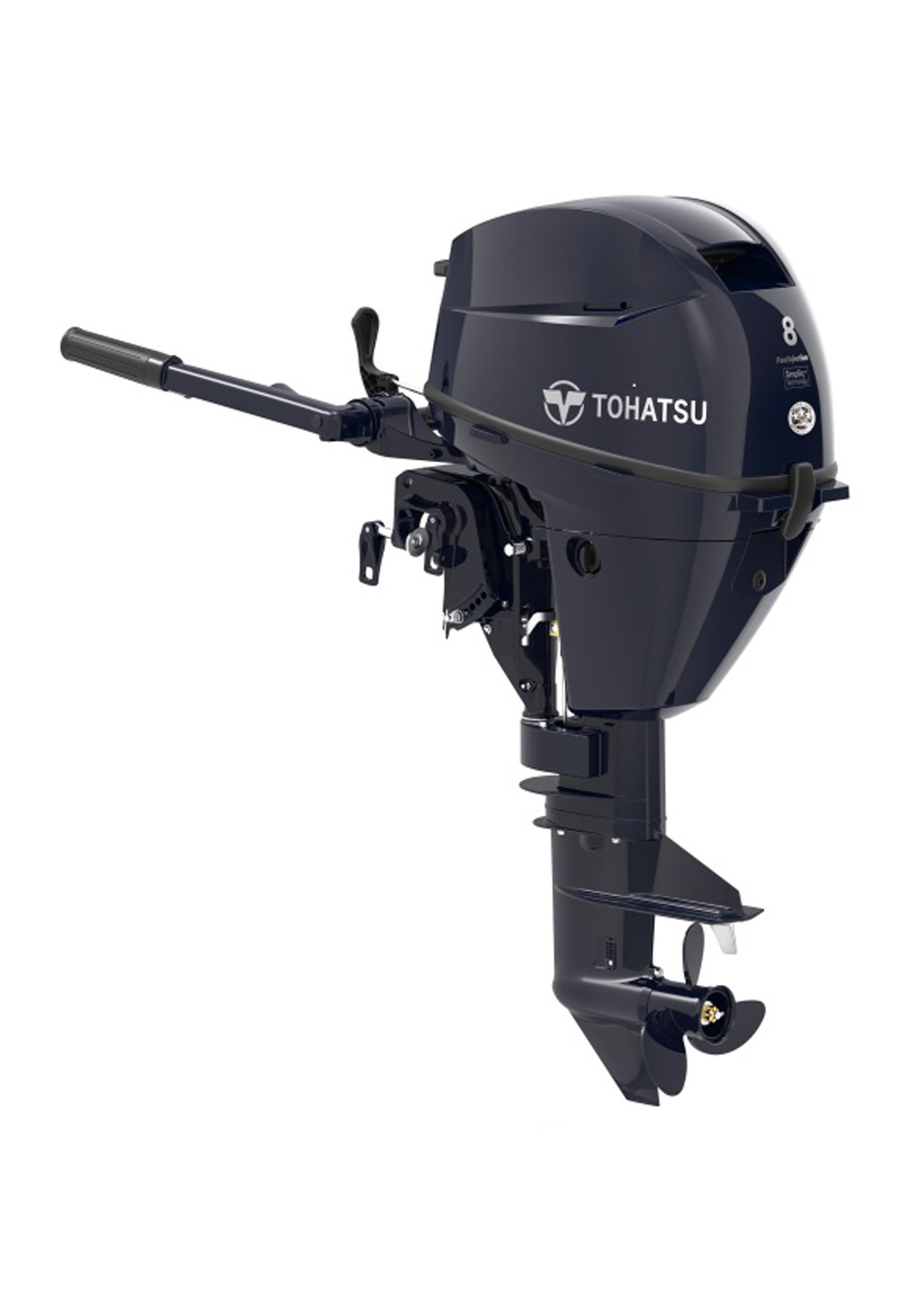 Outboard-Tohatsu-21.jpg 2024 Tohatsu 8 HP MFS8CS Outboard Motor - Image 1