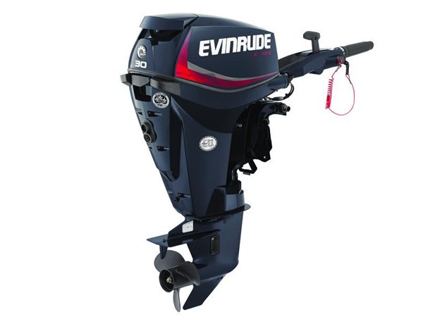 evinrude-21__24725_zoom-1.jpg 2018 Evinrude E-TEC 30 HP E30DRGL Outboard Motor - Image 1