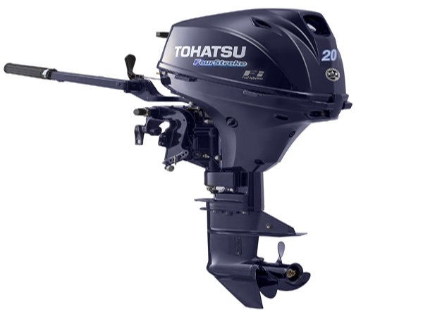 tohatsu-outboard-34__17935_zoom.jpg 2018 Tohatsu 20 Hp MFS20EEFTL Outboard Motor - Image 1