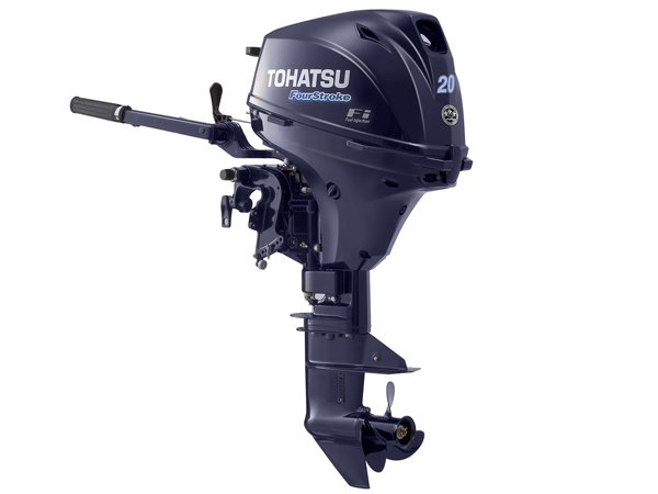 tohatsu-outboard-40__06348_zoom.jpg 2018 Tohatsu 20 Hp MFS20ES Outboard Motor - Image 1